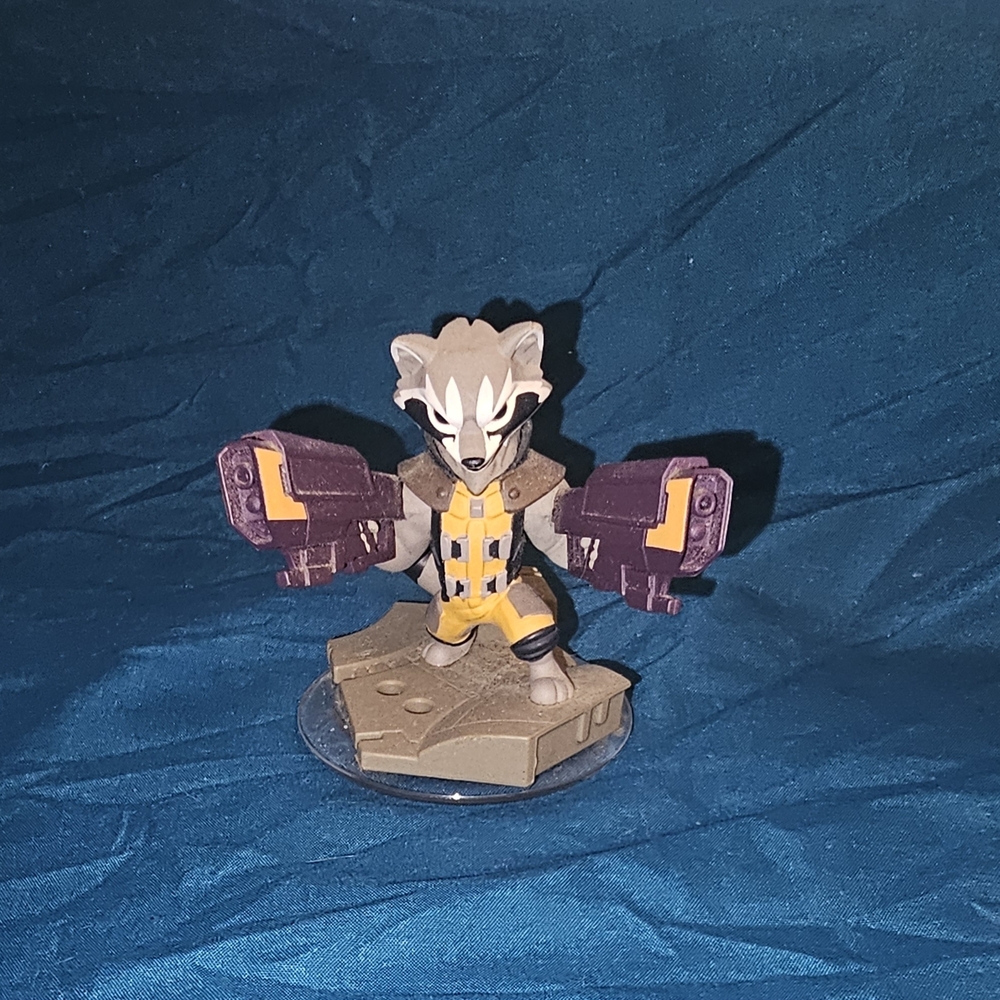 Disney Infinity 2.0 Marvel Rocket Raccoon figure for PS4